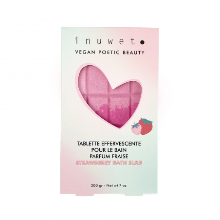 Tablette de bain FRAISE - Inuwet - Achat en ligne - Jaines