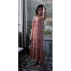 Robe Print Tie&Die RO181 - Lola Espeleta