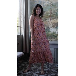 Robe Print Tie&Die RO181 - Lola Espeleta