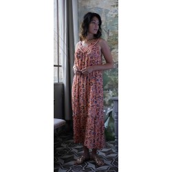Robe Print Tie&Die RO181 - Lola Espeleta