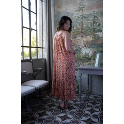 Robe Print Tie&Die RO181 - Lola Espeleta