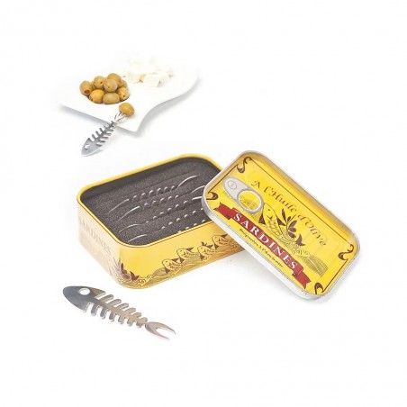 Pics apéritifs - Boite à sardines - Jaïnès & Co- Achat en ligne - Jaines