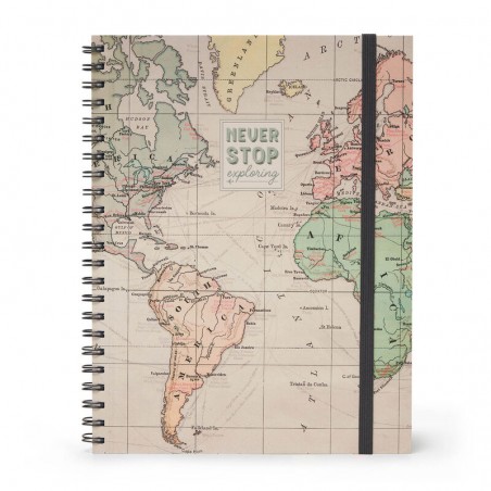 Cahier A4 3-en-1 à Spirales - Legami - Achat en ligne - Jaines