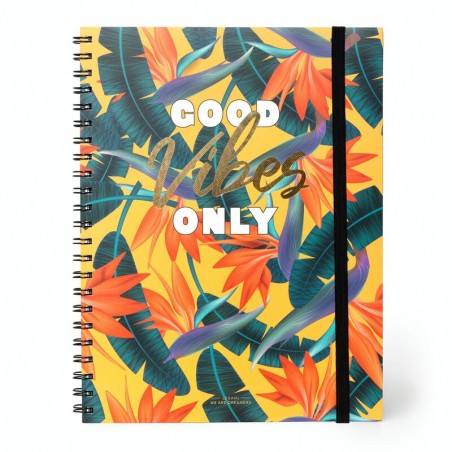 Cahier A4 3-en-1 à Spirales - Legami - Achat en ligne - Jaines