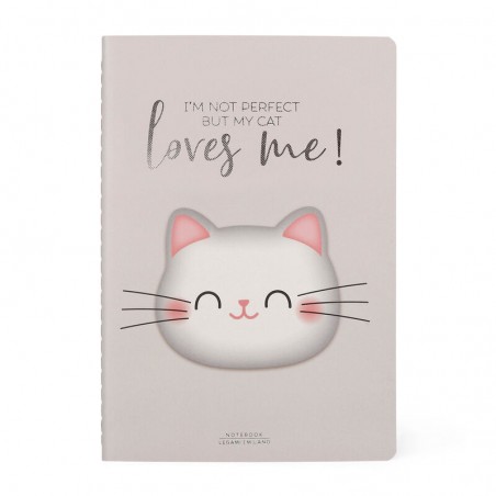 Cahier médium KITTY - Legami - Achat en ligne - Jaines