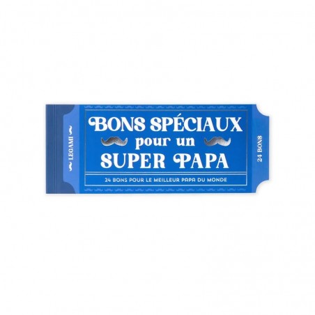 24 Bons Pour Un Super Papa - Legami - Achat en ligne - Jaines