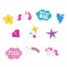 30 décorations pour vélo UNICORN - Legami