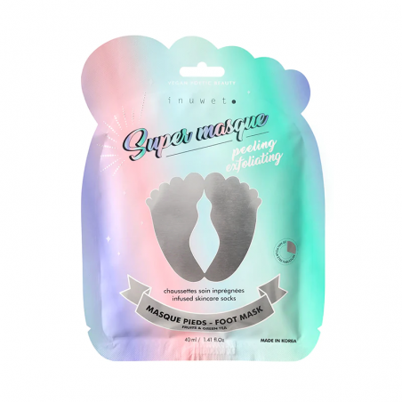Masque pour les Pieds Exfoliant - Inuwet - Achat en ligne - Jaines