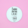 Magnet J'Habite Chez Mon Chat - Les Cornichons - Achat en ligne - Jaines