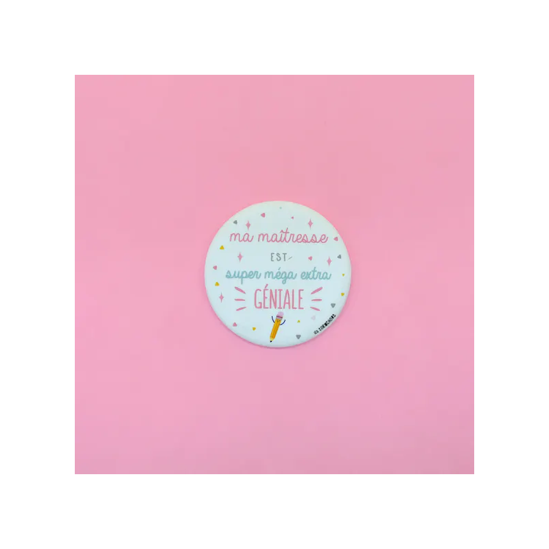 Magnet Maîtresse Géniale - Les Cornichons - Achat en ligne - Jaines