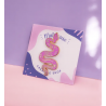 Pin's Serpent Rose - Malicieuse - Achat en ligne - Jaines
