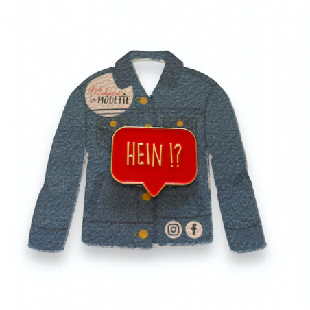 Pin's Hein!? - Madame La Mouette - Achat en ligne - Jaines