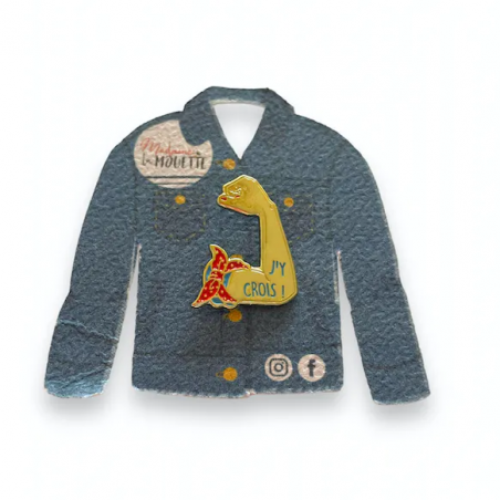 Pin's J'y Crois - Madame La Mouette - Achat en ligne - Jaines