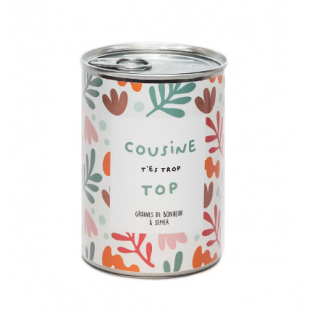 Graines de fleurs en boîte de conserve - Mauvaises Graines - Achat en ligne - Jaines