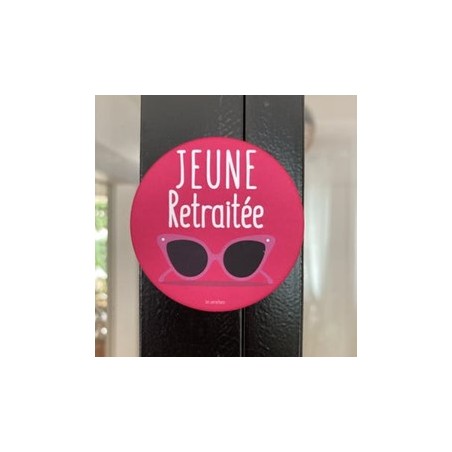 Magnet décapsuleur Jeune Retraitée- Les Cornichons - Achat en ligne - Jaines