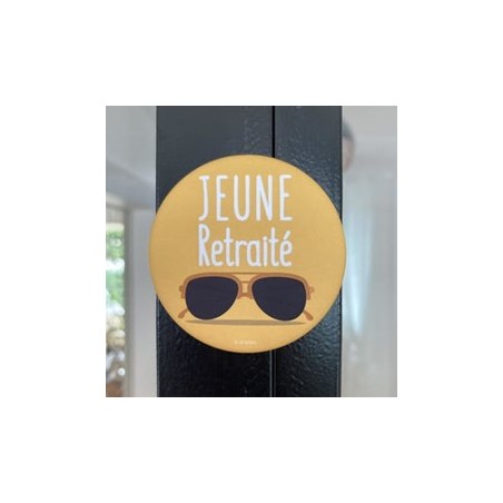 Magnet décapsuleur Jeune Retraité- Les Cornichons - Achat en ligne - Jaines