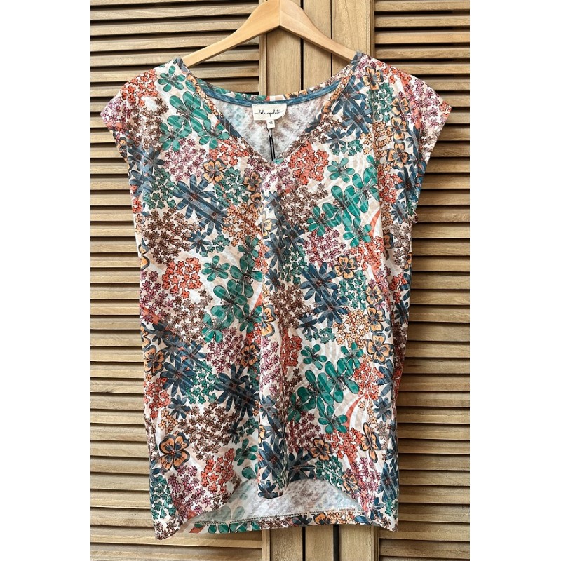 T-Shirt Flower Power TS321 - Lola Espeleta