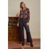 Pantalon Blue Lisa Pandora Check - King Louie