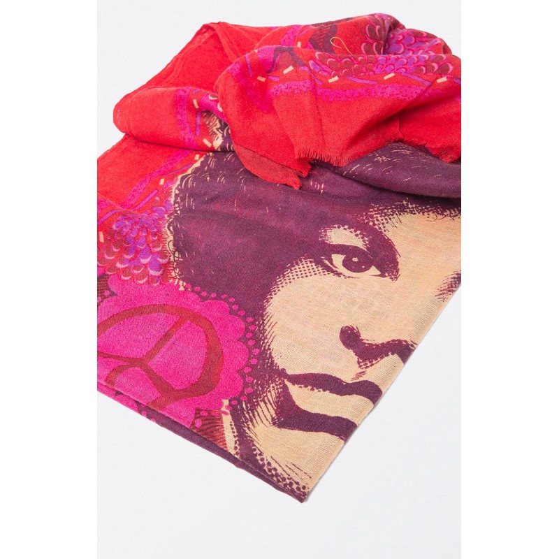 Foulard Rouge WARU222 - Surkana