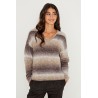Pull  Taupe DP216 - Diplodocus