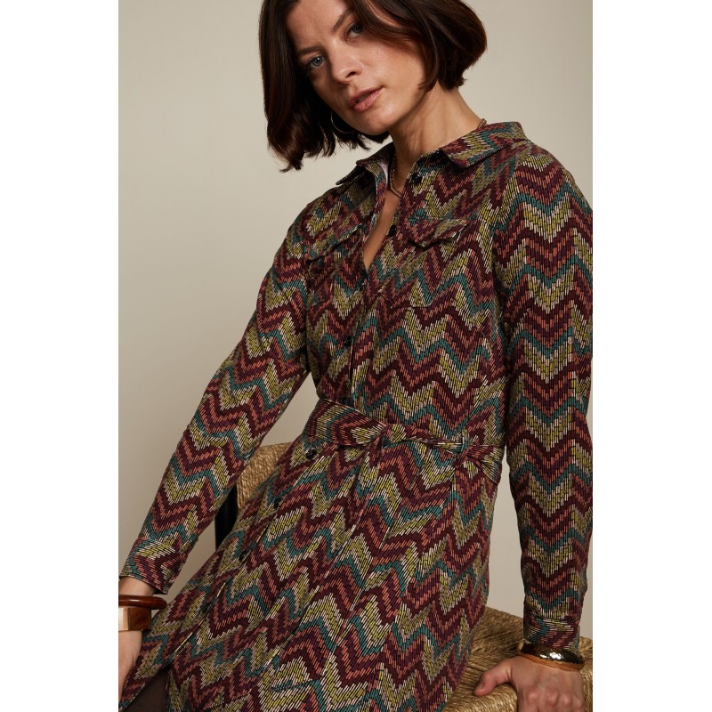 Robe Cabernet Red Eliza Farley - King Louie