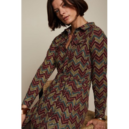 Robe Cabernet Red Eliza Farley - King Louie