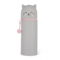 Trousse en Silicone Souple 2-en-1 Chat - Kawaii Legami - Achat en ligne - Jaines