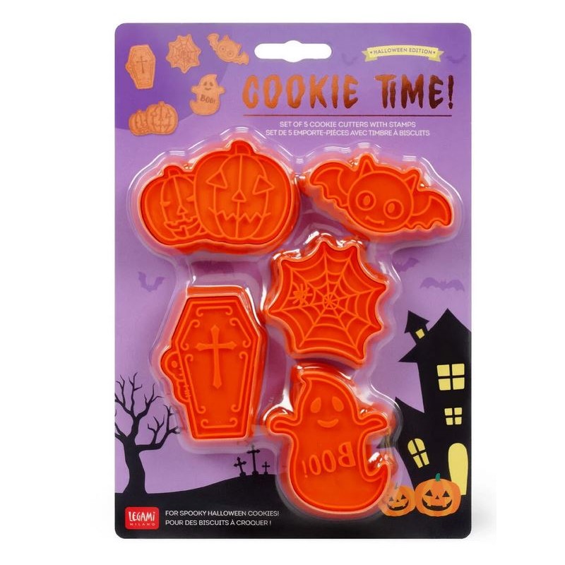 Emporte-pièces et tampons biscuits HALLOWEEN - Legami