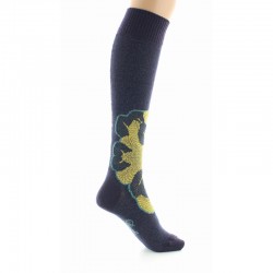 Chaussettes Hautes Feuilles d'or BAGMB20 - Berthe Aux Grands Pieds