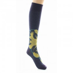 Chaussettes Hautes Feuilles d'or BAGMB20 - Berthe Aux Grands Pieds