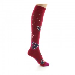 Chaussettes Hautes Cœur BAGMB20 - Berthe Aux Grands Pieds