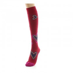 Chaussettes Hautes Cœur BAGMB20 - Berthe Aux Grands Pieds