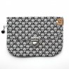 Pochette Eventails noirs- Little-Bird and Co