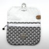 Pochette Eventails noirs- Little-Bird and Co