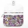 Pochette Fleurs violettes - Little-Bird and Co