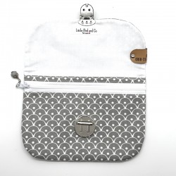Pochette Vagues Grises - Little-Bird and Co