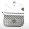 Pochette Vagues Grises - Little-Bird and Co