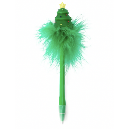 Stylo à Bille Lumineux Avec Sapin de Noël TPEKIT1 - Legami - Achat en ligne - Jaines