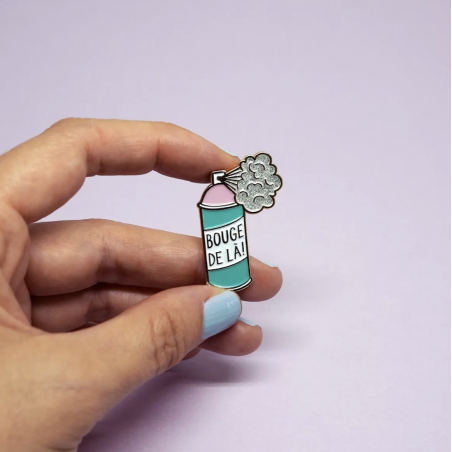 Pin's Bouge de là - Lolita Picco - Achat en ligne - Jaines