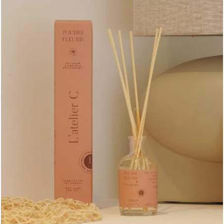 Poudre Fleurie Diffuseur - L'Atelier C - Achat en ligne - Jaines