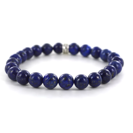 Bracelet en Pierre de Lapis-Lazuli - Jaïnès & Co - Achat en ligne - Jaïnès