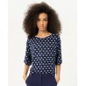 T-Shirt Bleu Marine LOVI011 - Surkana
