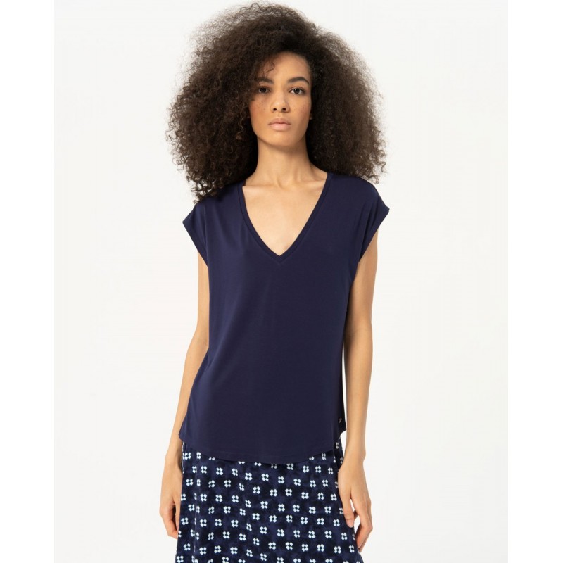 T-Shirt Bleu Marine ESBU014 - Surkana