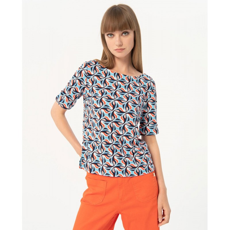 T-Shirt Bleu LOTT011 - Surkana