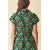 Robe imprimé vert DR219 - Diplodocus