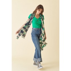 Foulard Noir DFO071 - Diplodocus