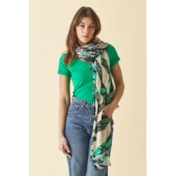 Foulard Noir DFO071 - Diplodocus