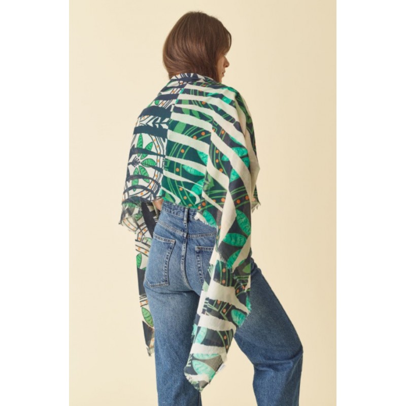 Foulard Noir DFO071 - Diplodocus