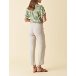 Pantalon 7/8 Beige D7/8050 - Diplodocus