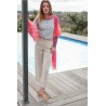 Pantalon 7/8 Beige D7/8050 - Diplodocus